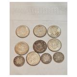 Canadian Silver Coins Lot