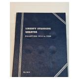 Liberty Quarters In Book