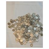 Unsearched Mercury Dimes Lot Weight Shown Too Many To Count 