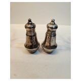 Sterling Salt And Pepper Shakers
