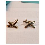 18k Gold Tiffany Earrings