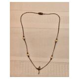 Small Native American Made Sterling Necklace