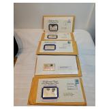 Bicentennial Council Sterling Silver Ingots Lot Of 5