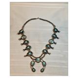 Vintage Native American Squash Necklace 