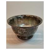 Small Sterling Silver Bowl Monogrammed