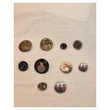 Oriental Button Lot B