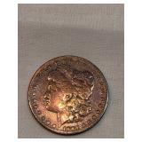 1884 S Morgan Silver Dollar 