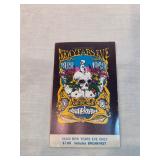 New Years Eve 1968 And 1969 Grateful Dead Ticket 