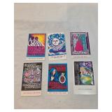 Vintage Concert Tickets Lot Of 6