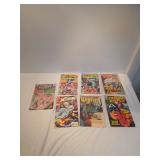 Random Comic Books Lot Of 7