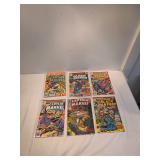 Black Panther And Captain Marvel Comic Books Lot