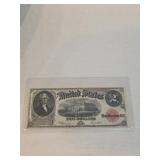 1917 Series US Two Dollar Bill