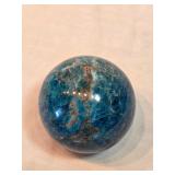 Blue Apatite Sphere 