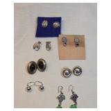 Sterling Earrings Lot