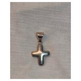 Sterling Cross Pendant 