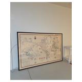 Large Rand McNally World Map