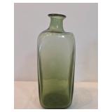 Antiques Green Glass Bottle