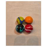 Shooter Marbles Lot Of 4