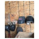 Welder Helmet, Grease Tubes