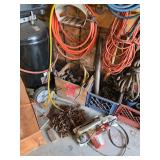 Chains, Circular Saw, Extension Cords, Rigging Gear