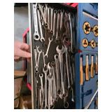 Tool Chest with Tools, Open End wrenches