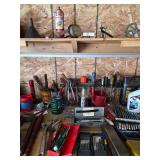 Workbench tools, Drill Bits, Wrenches