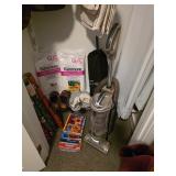 Vacuum cleaner, vacuum cleaner bags, wrapping paper, slippers