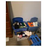 Bins of Yarn, LARGE box of office supplies