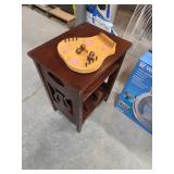 Side table, Vintage tabletop Bagatelle game