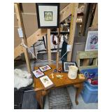 Artwork, end or side table, assorted holiday bags