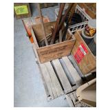 Axes, Sledgehammer, Wood Box