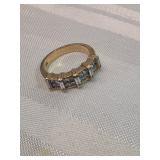 14k Gold Ring With Diamonds