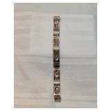 Georg Jensen Sterling And Gilt Bracelet