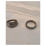 Sterling Silver Rings Size 10
