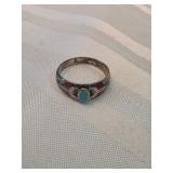 Native American Made Sterling Silver Ring
