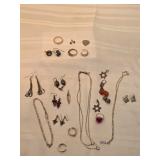 Sterling Silver Jewelry Lot