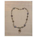 Sterling And Stones Necklace 