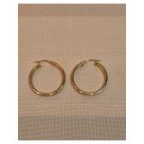 14k Gold Hoop Earrings