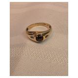 10k Gold Ring With Tiger Eye