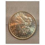 1883 O Morgan Silver Dollar