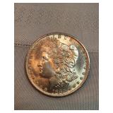 1884 O Morgan Silver Dollar 