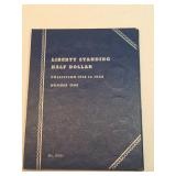 Liberty Standing Half Dollars Book 16-36