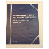 Barber Half Dollars Book
