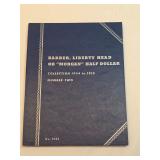 Barber Half Dollars Book