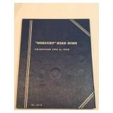 Mercury Dimes Book 16-45