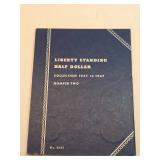 Liberty Half Dollars Book 1937-47