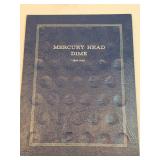 Mercury Dimes Book 1916-45