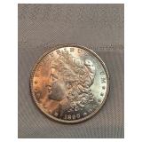 1890 Morgan Silver Dollar