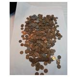 10 Rolls Of Unsearched Wheat Pennies Lot B Half A Roll Unc 1964