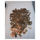 10 Rolls Of Unsearched Wheat Pennies Lot D